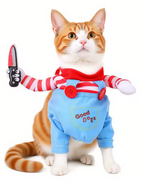 Pet Halloween Costume – Adjustable Funny Dog & Cat Outfit