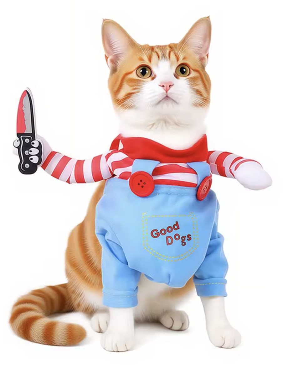 Pet Halloween Costume – Adjustable Funny Dog & Cat Outfit