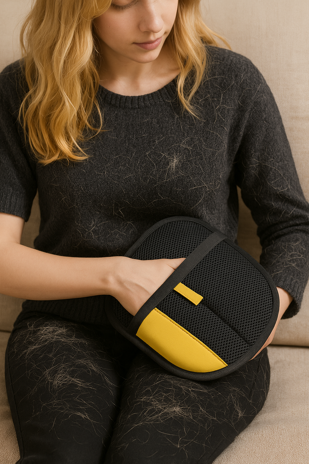 YunoPet™ – Pet Hair Remover Glove | Clean Furniture & Clothes in Seconds