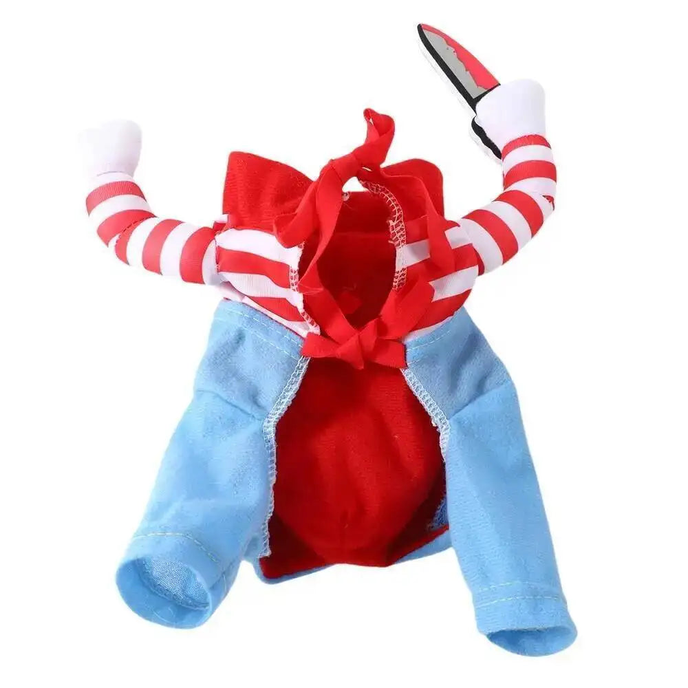 Pet Halloween Costume – Adjustable Funny Dog & Cat Outfit