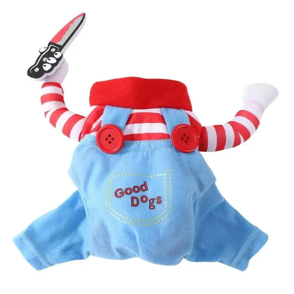 Pet Halloween Costume – Adjustable Funny Dog & Cat Outfit
